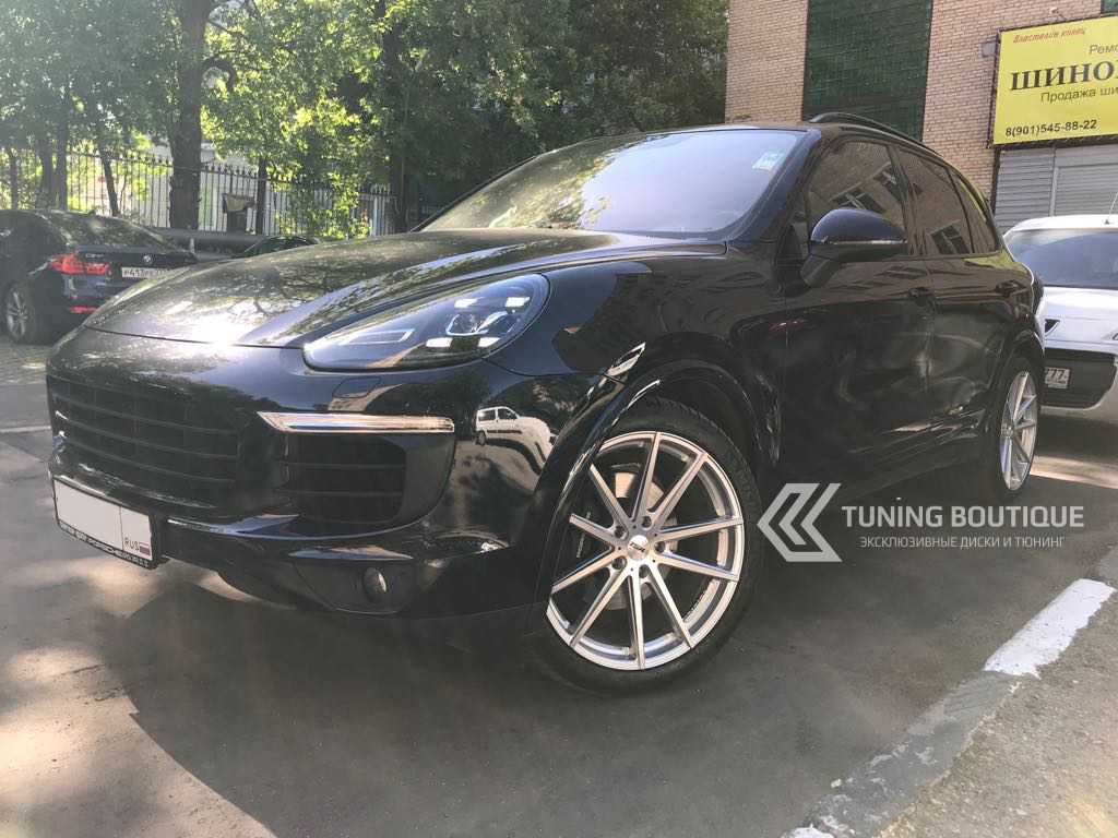 Porsche Cayenne и 21" диски TSW Bathurst фото 1